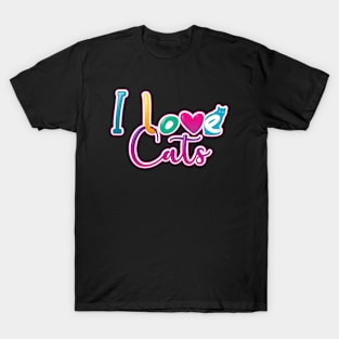 I love cats T-Shirt